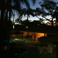 Photo taken at Hotel Canoa Barra do Una by Monica F. on 2/18/2012