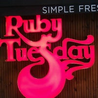 Photo taken at Ruby Tuesday by Mark G. on 3/4/2012