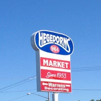 Photo taken at Hegedorn&amp;#39;s Market by Michael W. on 9/1/2012