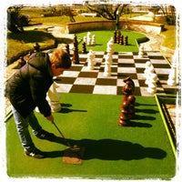 Photo taken at Golf Miniature De Cabourg by Francois G. on 4/17/2012