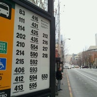 Photo taken at Metro Bus Stop #320 by Yob B. on 12/14/2011
