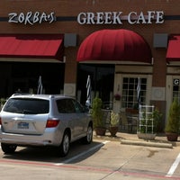 Photo taken at Zorba&amp;#39;s Greek Cafe by Kate C. on 3/30/2012