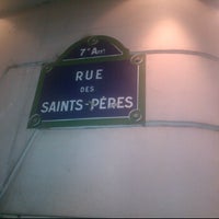 Photo taken at Club des Saint Pères by Ivana M. on 9/16/2011