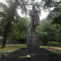 Photo taken at Памятник И. А. Бунину by Vladi D. on 8/29/2012
