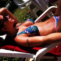 Photo taken at Piscina Resort Tamboré by Luiza N. on 1/4/2012