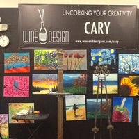 Photo prise au Wine and Design Cary par Wine and Design Cary le2/27/2012