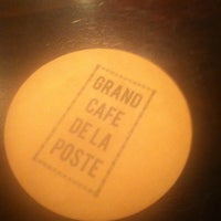 Photo taken at Grand Café de la Poste by Trento P. on 1/19/2012