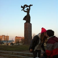 Photo taken at Сквер героев гражданской войны by Sna R. on 4/13/2012