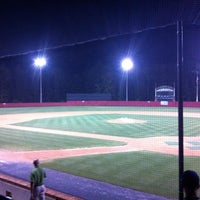 Photo taken at Glen Allen Stadium RF&amp;P Park by Riley Q. on 8/28/2011