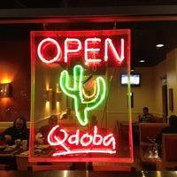 Photo taken at Qdoba Mexican Grill by André L. G. on 3/7/2012
