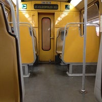 Photo taken at Metro Line 6 (MIVB / STIB) by Joel C. on 8/20/2012
