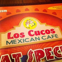 Photo taken at Los Cucos Mexican Cafe by Cahlan S. on 6/15/2012