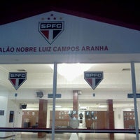 Photo taken at Salão Nobre do Estádio do Morumbi - SPFC by José Cristiano N. on 4/14/2012
