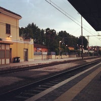 Photo taken at Stazione Monterotondo by Livio on 7/25/2012