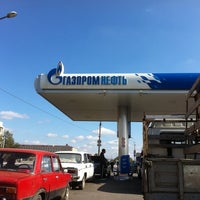 Photo taken at Газпромнефть АЗС № 62 by Maxim N. on 9/10/2011