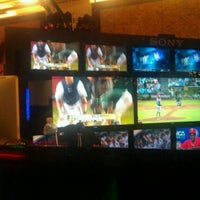 Photo taken at THE FRANCHISE on SHOWTIME® at The MLB Fan Cave by John F. on 9/1/2011