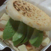 Photo taken at Shachi&amp;#39;s Arepas To Go by Amy C. on 9/15/2011