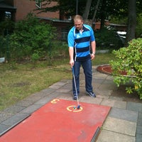 Photo taken at Minigolf am Tegeler See by Pat T. on 6/28/2012