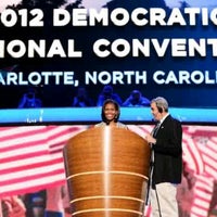 Photo taken at watching the Democratic National Convention by __TR3V on 9/5/2012