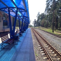 Photo taken at Станция Изумрудная by Shamil . on 8/2/2012