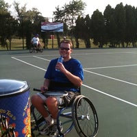 Photo taken at Dwight Davis Tennis Center by Katrina A. on 9/1/2011