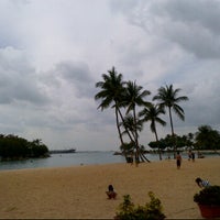 Photo taken at Siloso Beach Party by Eri L. on 1/26/2012