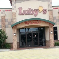 Photo taken at Luby&amp;#39;s by Bump J. on 9/8/2012