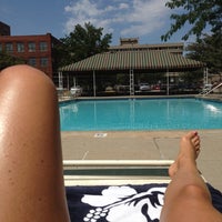 Photo taken at Riley Towers Pool by Stevie B. on 7/10/2012