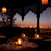 Photo taken at Le Salama - Restaurant, Bar, Marrakech by Dar F. on 2/2/2012
