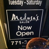 Foto scattata a Medusa&amp;#39;s Studio and Salon da Terry S. il 3/8/2012