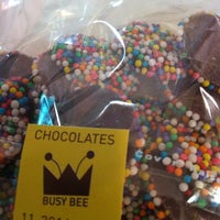 Photo taken at Busy Bee Chocolates by Fabio T. on 7/18/2012