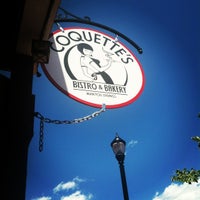 Photo taken at Coquettes Bistro and Bakery by Lori B. on 5/24/2012