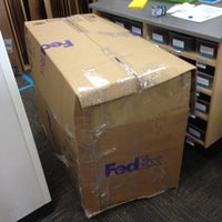 Photo taken at FedEx Office Print &amp;amp; Ship Center by Jeff L. on 2/28/2012