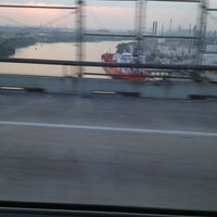 Photo taken at Ship Channel Bridge by Mike H. on 6/27/2012