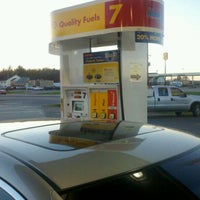 Photo taken at Shell by Mark J. on 4/6/2012