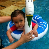 Photo taken at LifeSpa Arkadia Swimming pool by Fara R. on 3/31/2012