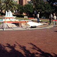 Photo taken at Westcott Fountain by Florida State University on 5/22/2012
