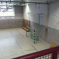 Photo taken at Gustav-Heinemann- Schule by Marcus D. on 5/13/2012