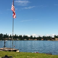 Photo taken at Steilacoom Lake by Kaitlyn on 7/4/2012