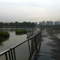 Photo taken at Taman Jurong Bicycle Path by Natalja T. on 8/30/2012