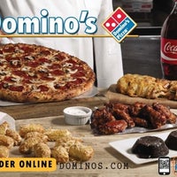 Photo taken at Domino&amp;#39;s Pizza by Augusto G. on 4/27/2012