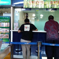Photo taken at KCP Bank Mandiri Bandara Soekarno-Hatta by SiikecilNiaragustinne .. on 9/14/2011