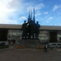 Photo taken at Памятник Доблестным защитникам советского севера by Mikhail S. on 8/18/2012
