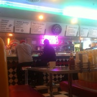 Photo taken at Rockin Johnny&#39;s Diner by Santiago R. on 3/11/2012