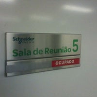 Photo taken at Schneider Electric Brasil by Andre B. on 1/11/2012