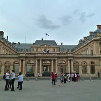 Photo taken at Place du Palais Royal by Mike on 5/23/2011