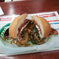 Photo taken at Stacked Sandwich by Allen F. on 1/6/2012