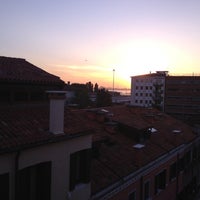 Photo taken at Alloggi Agli Artisti Hotel Venice by Alex M. on 8/7/2012