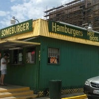 Photo taken at Someburger by Mike T. on 8/13/2012