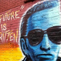 Photo taken at Joe Strummer Mural by Aleksandar M. on 6/2/2012